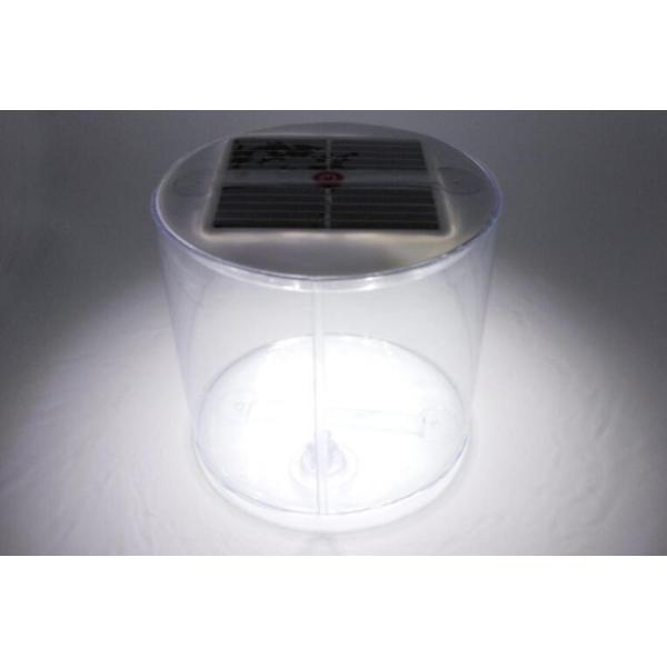 Portable Rechargeable LED Camping Lights / Inflatable LED Solar Lantern