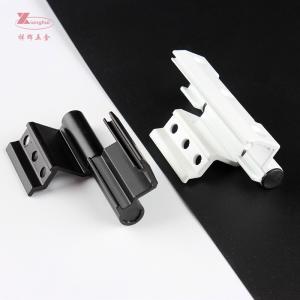 86mm Length Aluminium Alloy Pivot Hinge in Modern Design for Black Aluminium Door