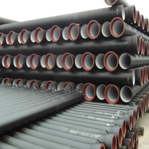 Best EN985 K9 Ductile Iron Pipe Seamless Round Zinc Bitumen Painting wholesale
