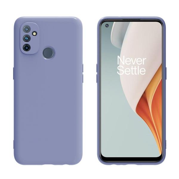 Oneplus Nord N100 Liquid Silicone Tpu Shockproof Phone Case Camera Protection Easy To Clean