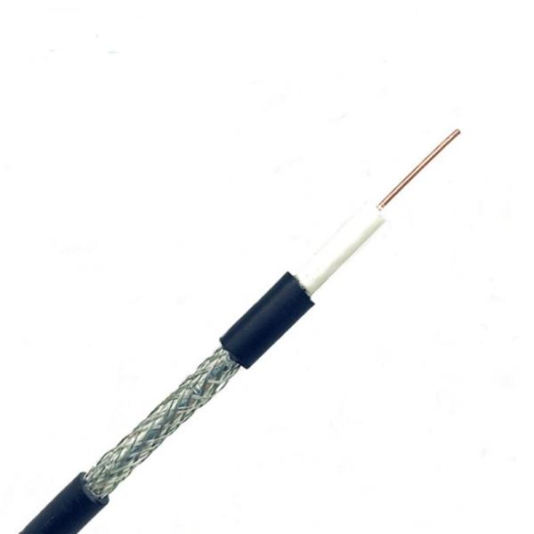 Compression Connector RG59 CCTV Cable For Surveillance Camera