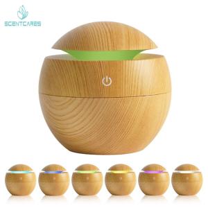 Best Plastic Lamp Cover Wood Grain Aromatherapy Diffuser wholesale