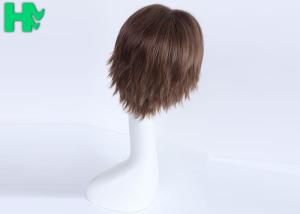 Best Cute Long Black Cosplay Wig / Kanekalon Cosplay Wigs No Wastage wholesale