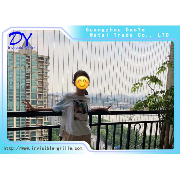 Anti Rust Invisible Window Grill For Home Multi Purpose