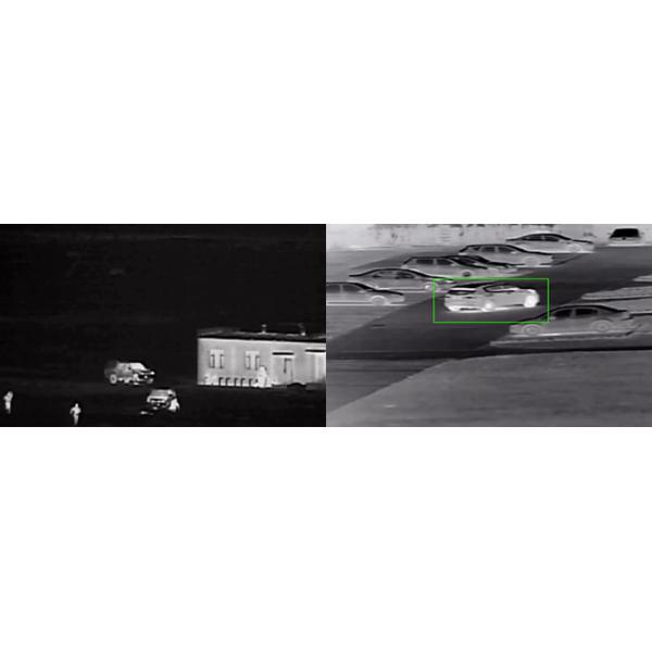 Auto Tracking Dual Thermal Camera PTZ Vehicle Mounted Surveillance Camera