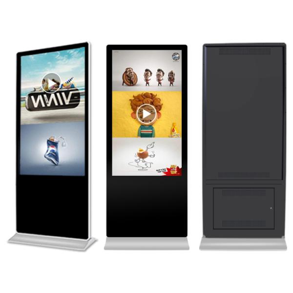 Commercial LCD Advertising Display , 55" Indoor Interactive Digital Signage