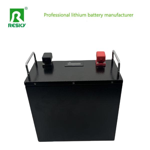 Rechargeable Solar 12.8V 100Ah Lifepo4 Rechargeable Battery Pack For RV Backup Power Supply