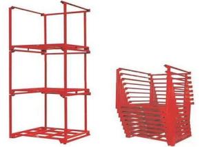 China Steel Metal Q235B Stackable Pallet Racks Anti Corrosion Save Space on sale