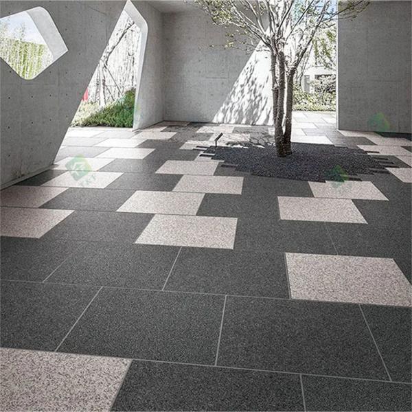 Cheap Rough Finished Rustic Concrete Porcelain Outdoor Tiles Non Slip 2cm For Driveway for sale