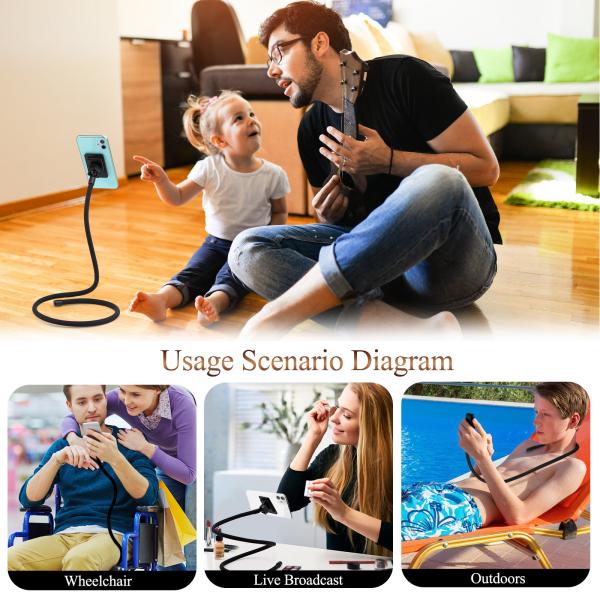 Cheap Magnetic Gooseneck Phone Holder Flexible Ipad Gooseneck Mount 12mm for sale