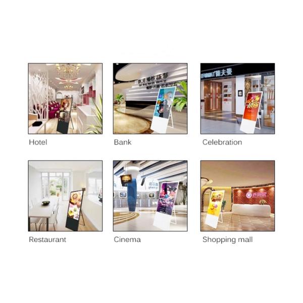 1920 * 1080 Pixels LCD Digital Display With Android OS For Restaurant