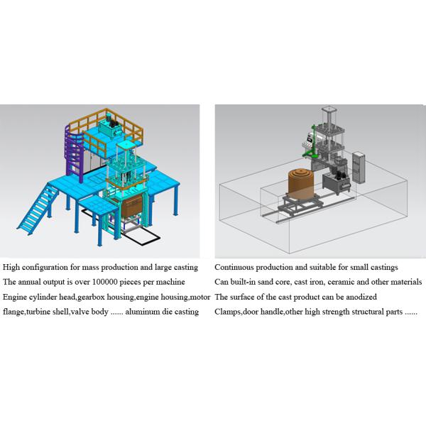 high cost-performance aluminium casting low pressure casting machine