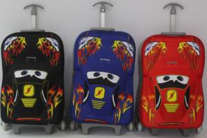 3d car child trolley luggage bag female primary school students trolley school bag h