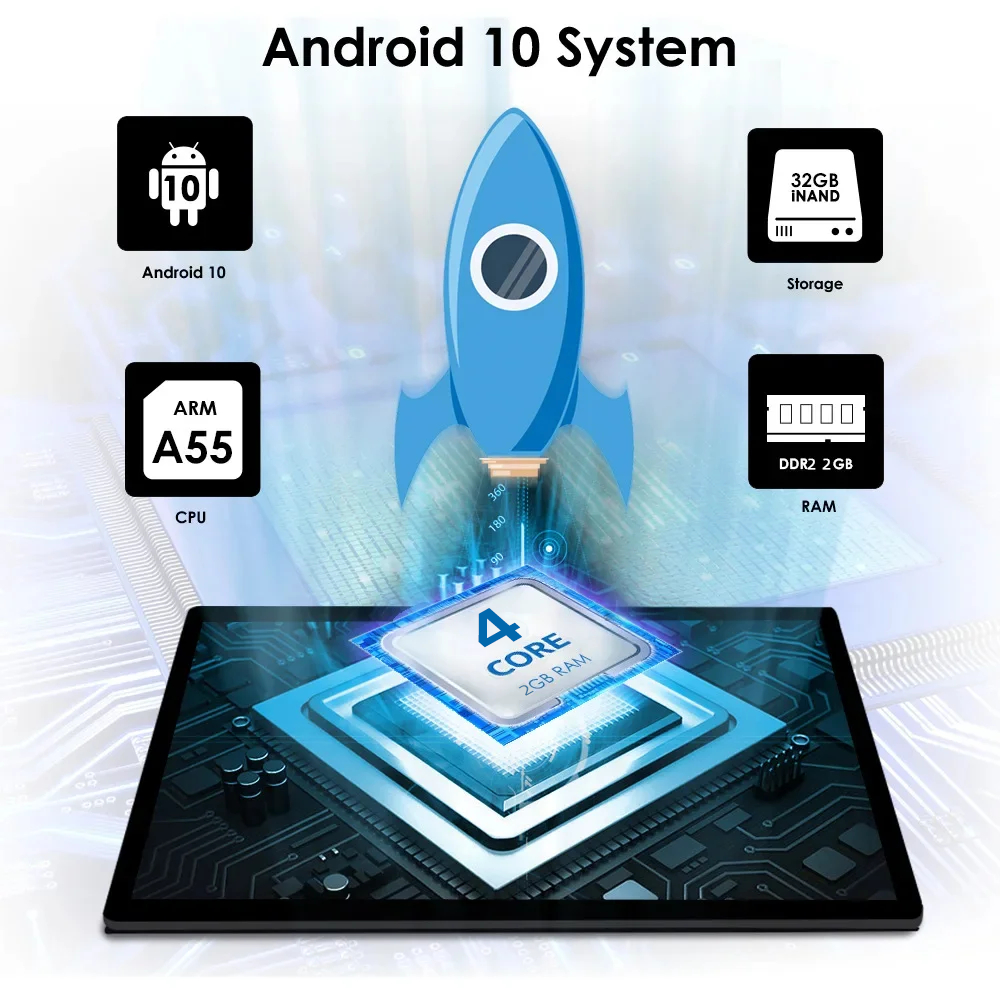 Universal Car Fitment 2.5D IPS Touch Screen 2 32G Android 12 Car Multimedia Player 9/10 Inch Radio Audio Head Unit