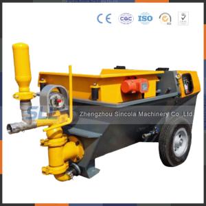 China Submersible Mortar Mixer Pump Machine , 50L/ Min Output Mortar Grout Pump on sale