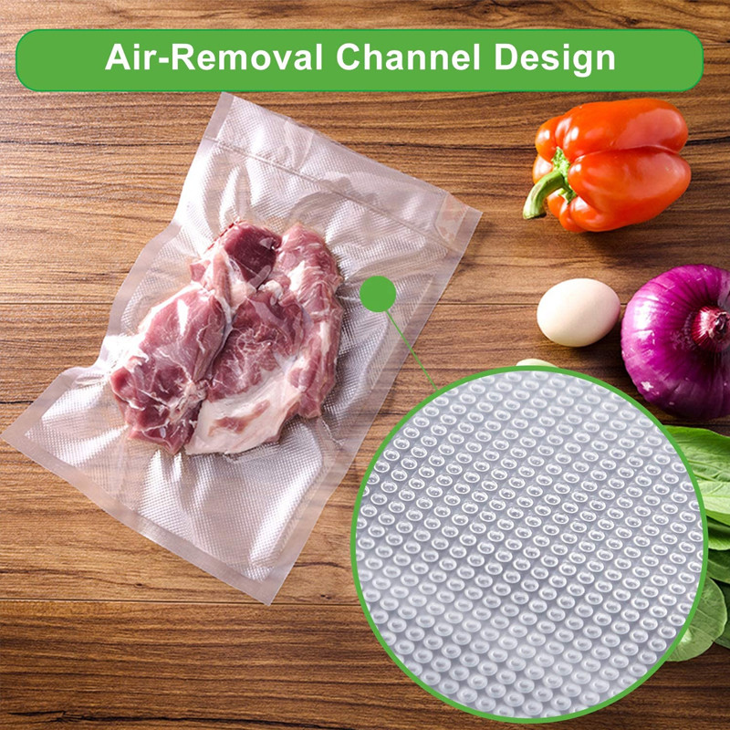 BPA Free Kitchen Vacuum Seal Food Storage Bags 12cmx500cm