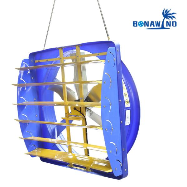 Cheap PMSM Motor Circulation Livestock Cooling Fans 72" High Efficiency Wind Powered for sale