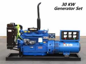 Best Stable Voltage 30 Kw Diesel Generator 590KG 6 Cylinder Diesel Engine Generator wholesale