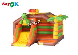 China 5m 16.5ft Animals Theme Commercial Bouncy Castle With Blower on sale