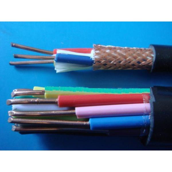 PVC Insulation Flexible Shield Round Control Cable KVVR 450/750V in grey color