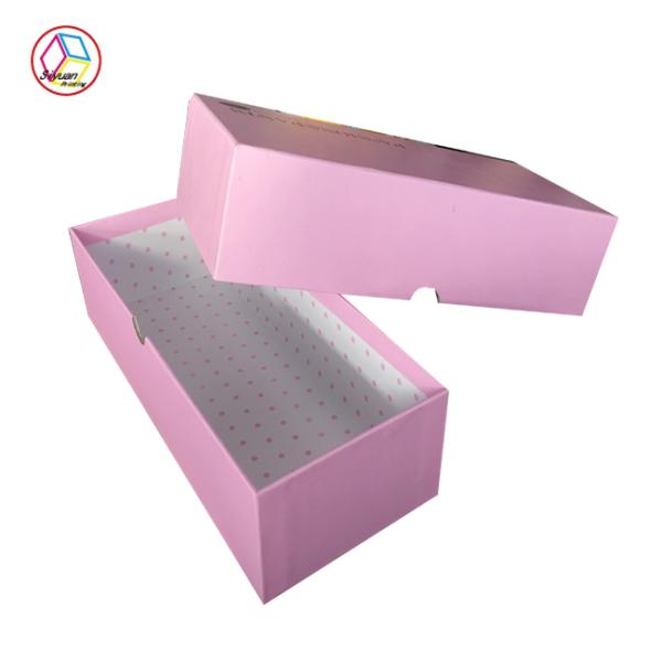 Printed Hair Packaging Boxes With Silk Insert Grade A Matt Lamination