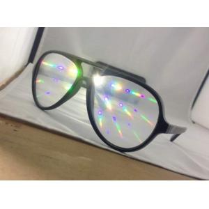 Rainbow Plastic Diffraction Glasses