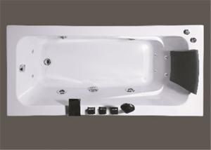 Best Newly cheap comfortable jacuzzi / whirlpool massage retangle white color bathtub wholesale