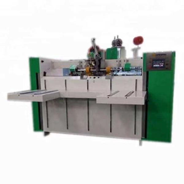 Cheap Corrugated Carton Box Stitching Machiner Four Servo Manual for sale