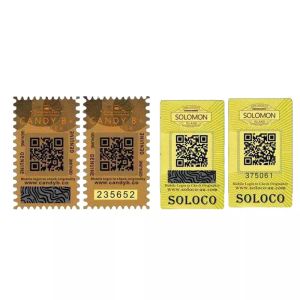 Best Custom Self Adhesive Security Labels Reflective Authenticity Hologram Sticker CE wholesale