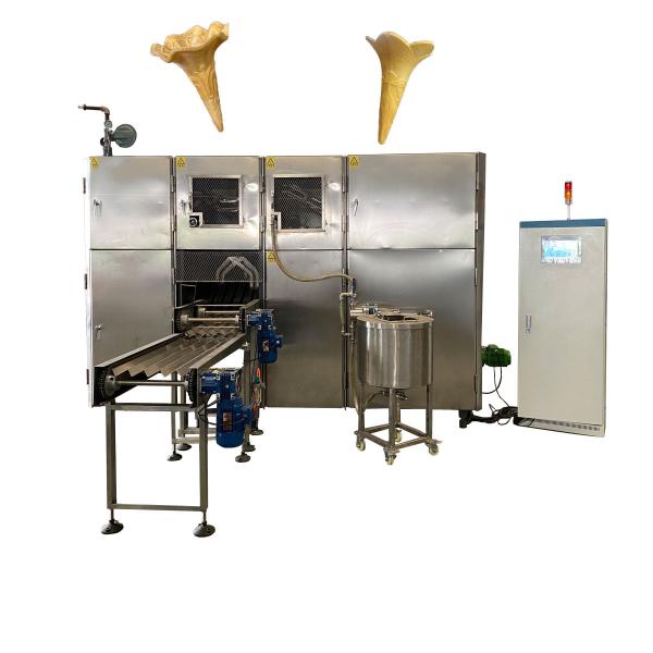 Cheap Full Automatic Waffle Cone Making Machine Steel Structure Space Saving for sale