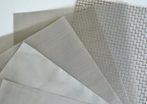 China Woven Stainless Steel Wire Cloth , Stainless Steel Mesh Customized Length on sale