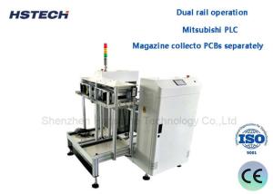 Best Dual Rail PCB Handling Equipment NG / OK PCB Unloader Standard Height HS-NK250 wholesale