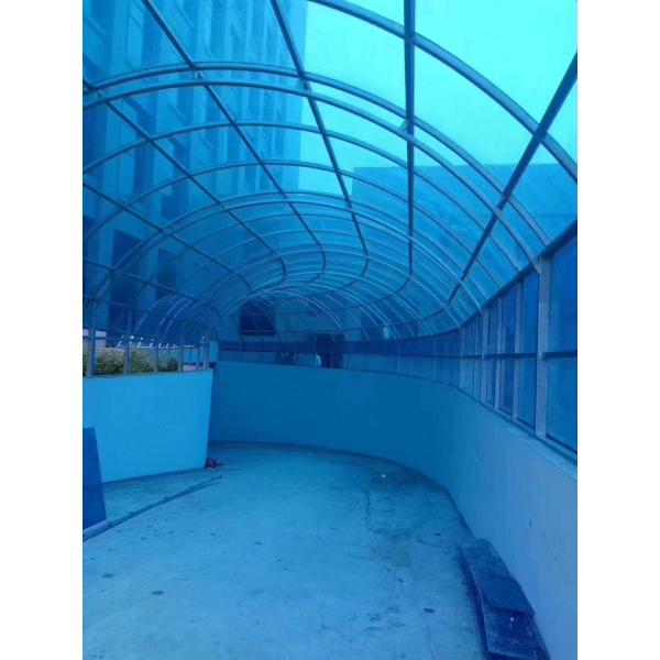 UV Resistant Blue Polycarbonate PC Solid Sheet For Structural Integrity And Color Retention In Various Applications
