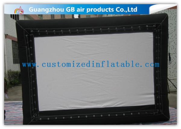 Cheap Promotional Advertising Inflatable Movie Screen / Video Screen In Backyard for sale