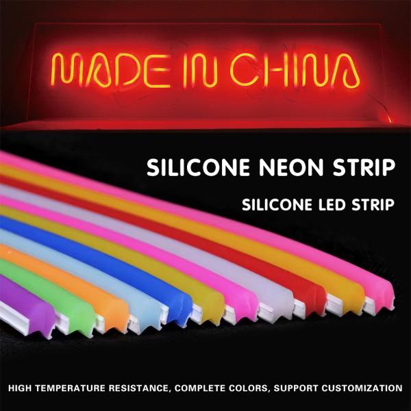 Flexible Led Strip Sign Neon Light Silicone Tube