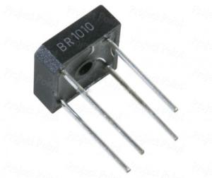 China BR1010 Through Hole Single Phase Bridge Rectifier , Bridge Type Rectifier 10A 1000V on sale
