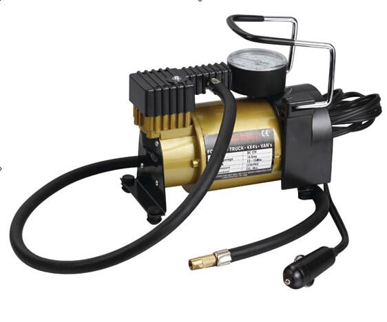 Cheap 120 W Power Auto Air Compressor Electric Tyre Pump Metal With Plastic Material for sale