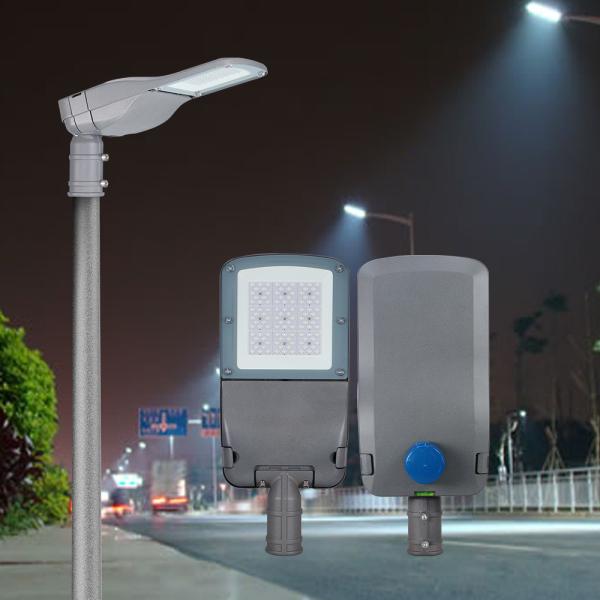 Cheap KCD Modern Road Light 50w 60w 80w 100w 150w Super Bright Aluminium Decorative Smart 220v Street Lights LED for sale