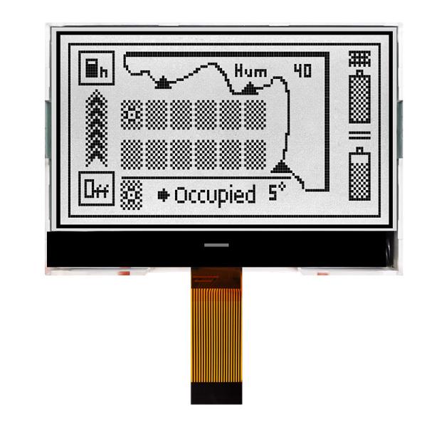 Cheap 128x64 COG LCD Graphics Display Module ST7567 Controller With White Light for sale
