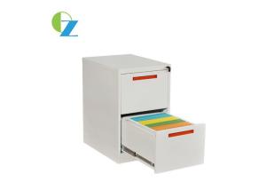 KD Structure Vertical Metal File Cabinets For Office , Gray 2 Drawer File Cabinet
