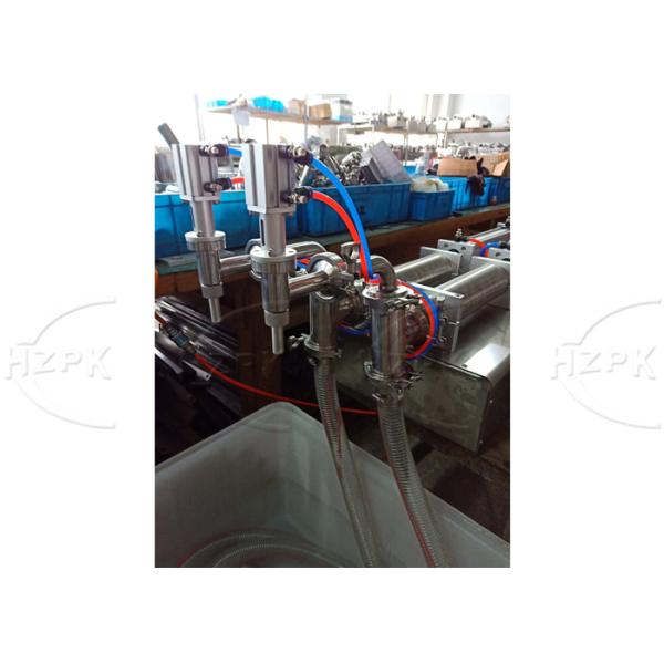 Flammable Semi Automatic Liquid Filling Machine / Beverage Filling Machine