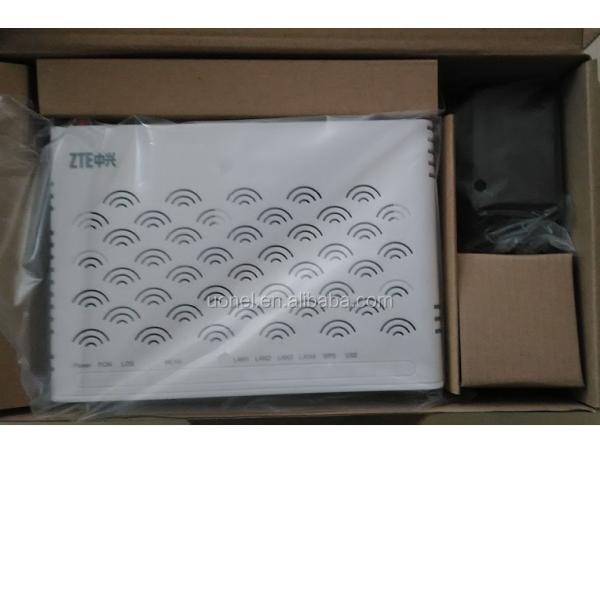 4GE+ WIFI+ 2 voip ZTE 4GE GEPON GPON wifi onu ZTE F600W ZTE F660 with external antenna