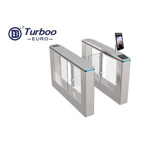 Wide Lane 1100mm Access Control Turnstile RFID Card For Handicap Turboo