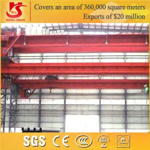 China Electric driven double girder electric overhead crane manufacturer on sale