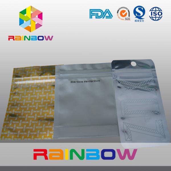 3 - Side High precision Foil Pouch Packaging Full Printing With Valve