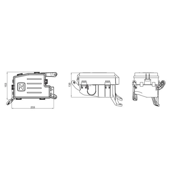 Electric Auto Power Distribution Box Vehicle Fuse Box Integrated Solutions