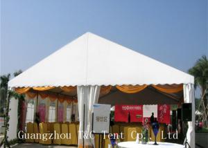 Best White Trade Show Canopy For Outdoor Exhibition , UV Resistant Commercial Party Tents wholesale