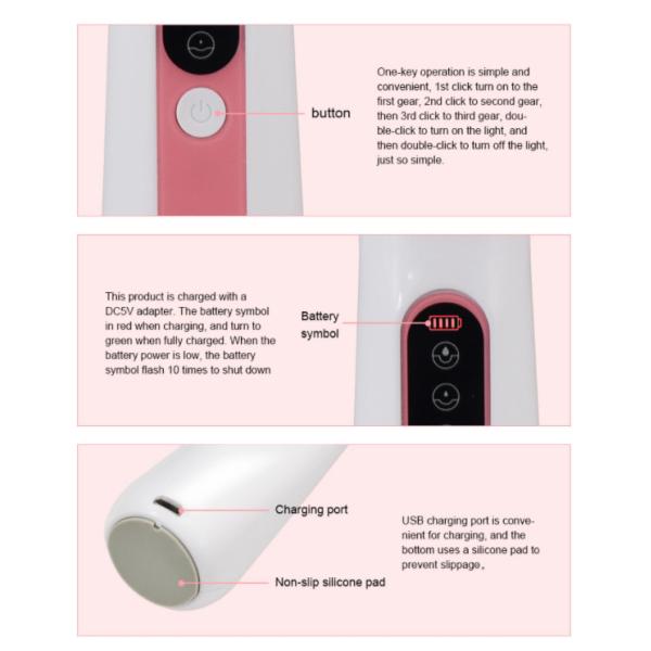 Replaceable Suction Heads 2H Rechargeable Pore Cleanser