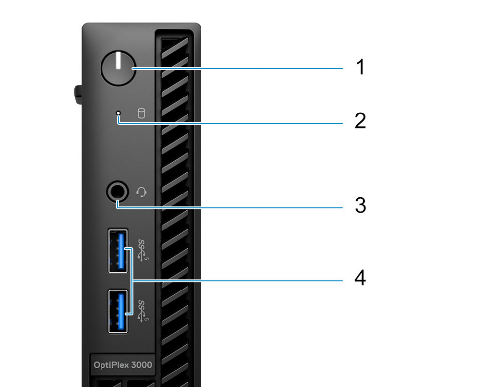 Dell Optiplex 7010 MFF Mini PC with Intel i5-13500T CPU 16GB DDR4 RAM and 512GB SSD