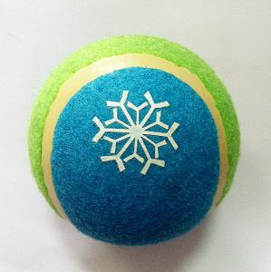 Best Snow printing tennis ball toy wholesale